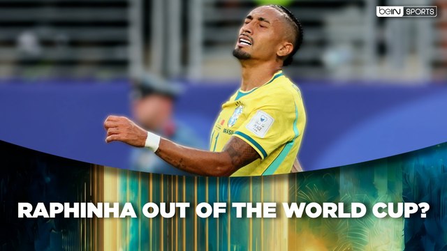 Raphinha out of the World Cup?