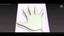 JFJ: 3DS MAX Practice Polygon Modeling Hand Model Video #9 (06-20-2026)