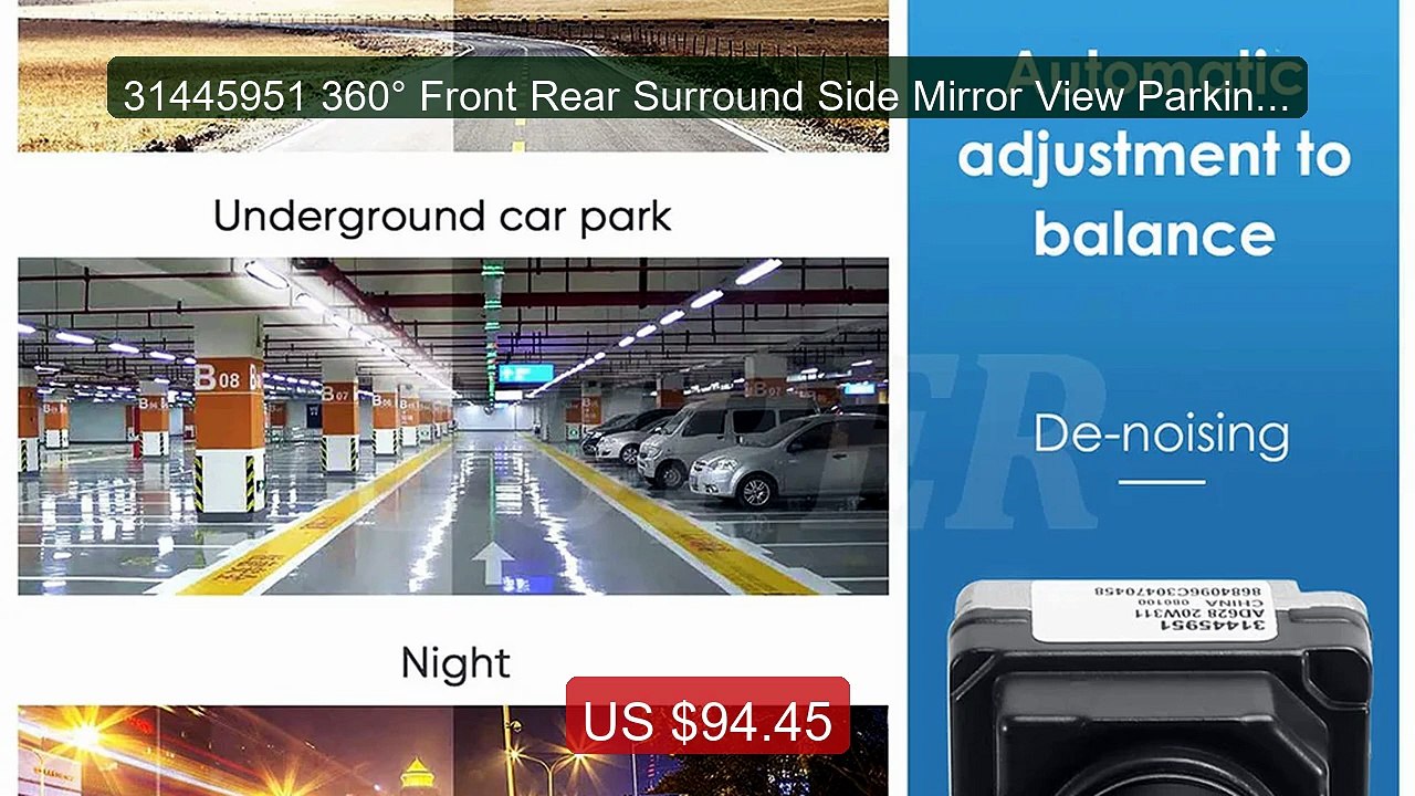 31445951 360° Front Rear Surround Side Mirror View Parking Cam... -- Best Buy 2026 | Great Quality!