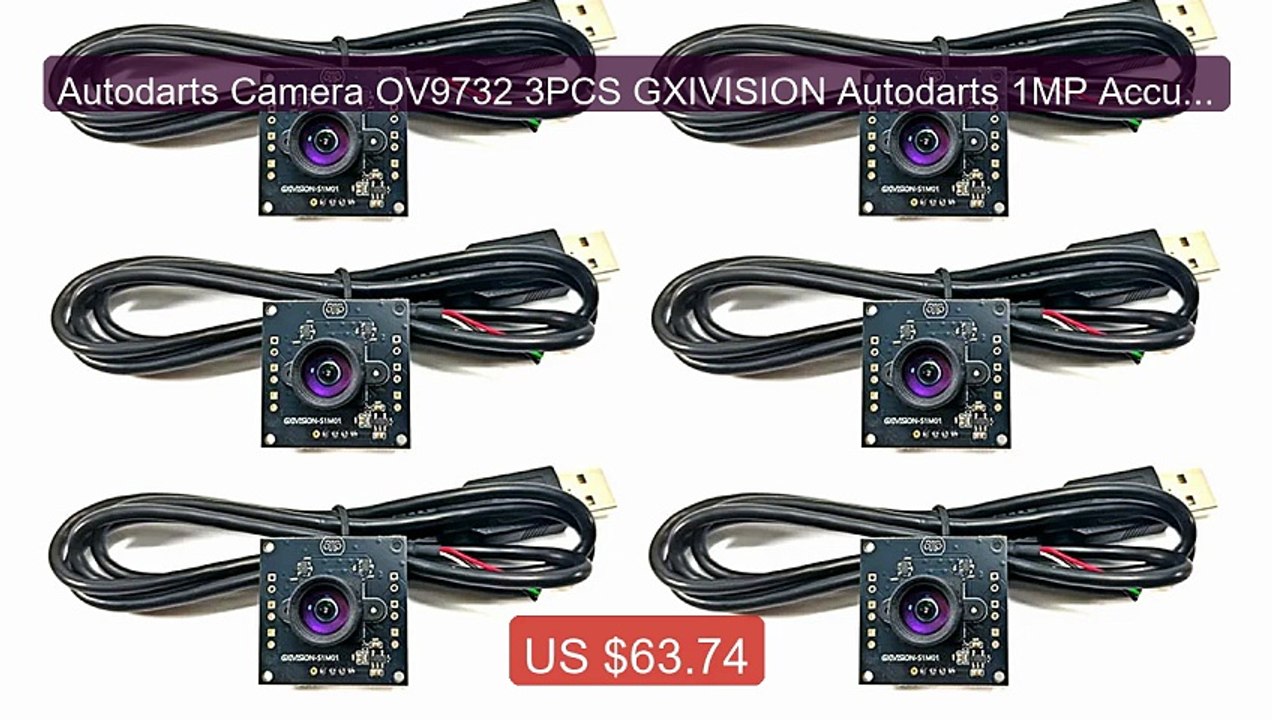 Autodarts Camera OV9732 3PCS GXIVISION Autodarts 1MP Accuracy ... -- Best Buy 2026 | Great Quality!