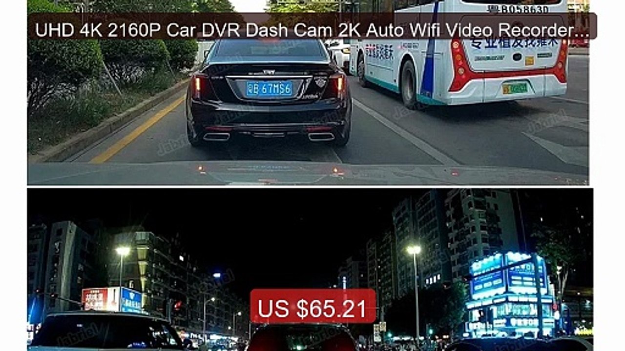 UHD 4K 2160P Car DVR Dash Cam 2K Auto Wifi Vide...