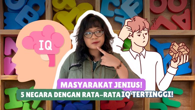 ​5 Negara dengan IQ Tertinggi di Dunia, Indonesia Ada di Peringkat Berapa?