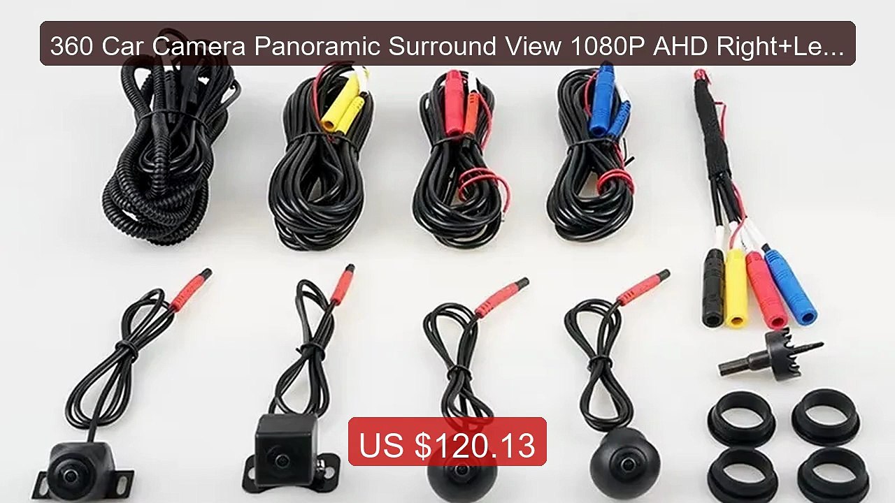 360 Car Camera Panoramic Surround View 1080P AHD Right+Left+F... -- Amazing Value 2026 | Must Have!