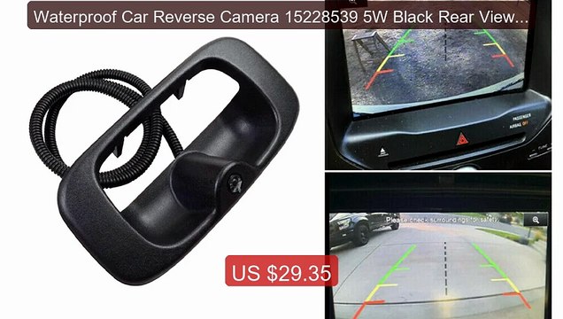 Waterproof Car Reverse Camera 15228539 5W Black Rear View Camera F... Best Deal 2026 | Shop Now!