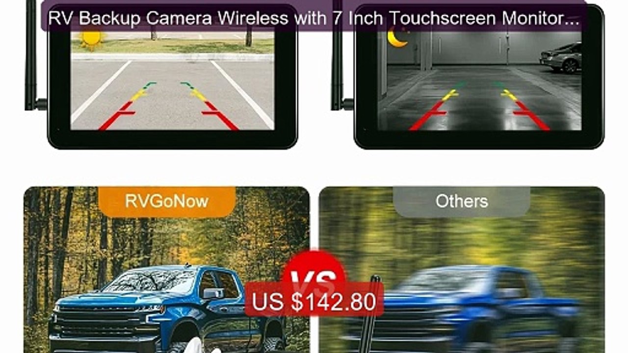 RV Backup Camera Wireless with 7 Inch Touchscreen Monitor for ... -- Best Buy 2026 | Great Quality!