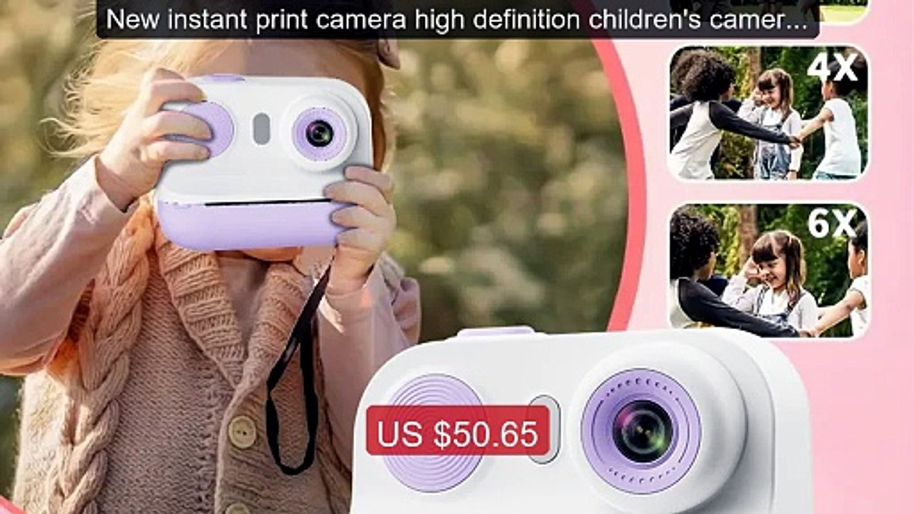 New instant print camera high definition children's camera ... -- Top Pick 2026 | Unbeatable Price!