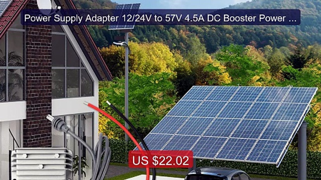 Power Supply Adapter 12/24V to 57V 4.5A DC Booster Power Module IP6... -- Top Rated 2026 | Buy Now!