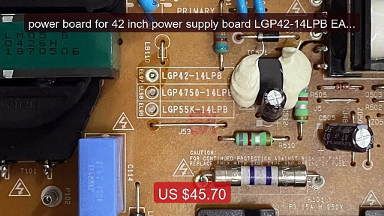 power board for 42 inch power supply board LGP42-14LPB EAX65424001 -- Best Deal 2026 | Shop Now!