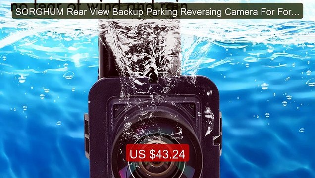 SORGHUM Rear View Backup Parking Reversing Camera For Ford Mondeo ... Best Deal 2026 | Shop Now!