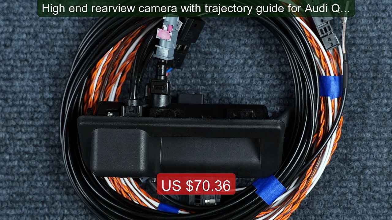 High end rearview camera with trajectory guide for Audi Q5 FY A6 C8... -- Top Rated 2026 | Buy Now!