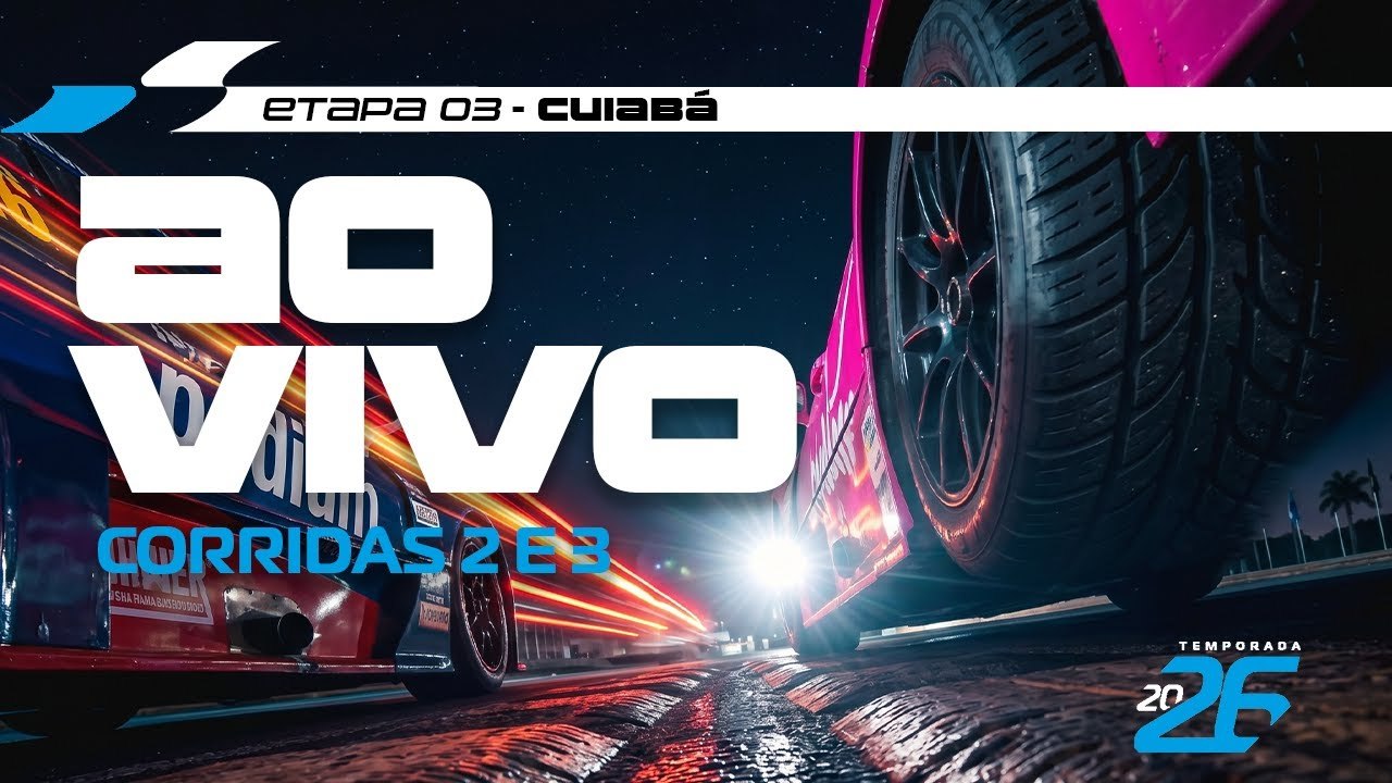 AO VIVO | Stock Car: Assista ao vivo às corridas 2 e 3 da Stock Light em Cuiabá