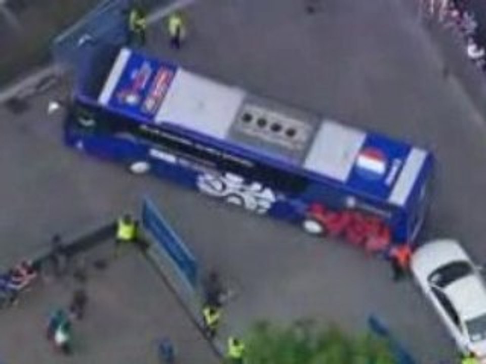 Accident du bus de l'équipe de france