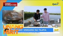 Chef JR, nanghuli ng tilapia at nagluto ng Sinigang na Tilapia | Unang Hirit