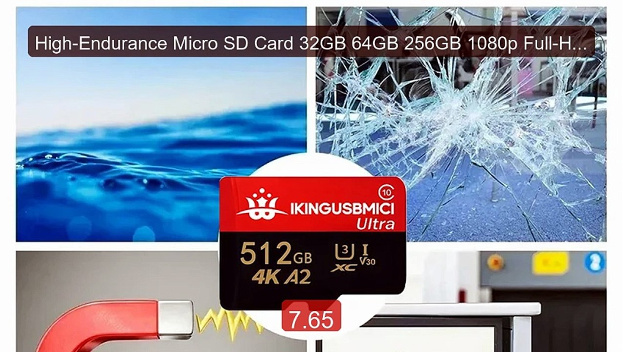 High-Endurance Micro SD Card 32GB 64GB 256GB 1080p Full-HD ... -- Top Pick 2026 | Unbeatable Price!