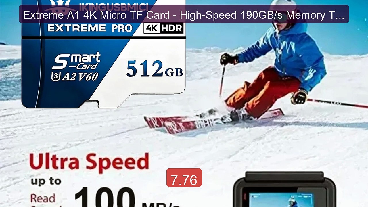 Extreme A1 4K Micro TF Card - High-Speed 190GB/s Memory TF Fla... -- Best Buy 2026 | Great Quality!