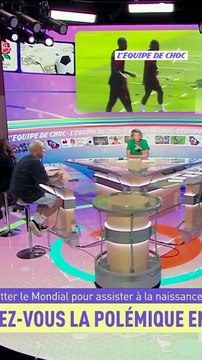 L'incroyable dérapage France Pierron en direct sur L’Équipe TV, qui s'en prend à un joueur qui veut assister à la naissance de son enfant : C est un moment dégueulasse, excusez-moi, où le papa ne sert à rien'