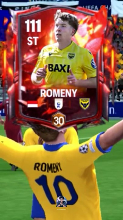 Ole Romeny's reaction when scoring a goal