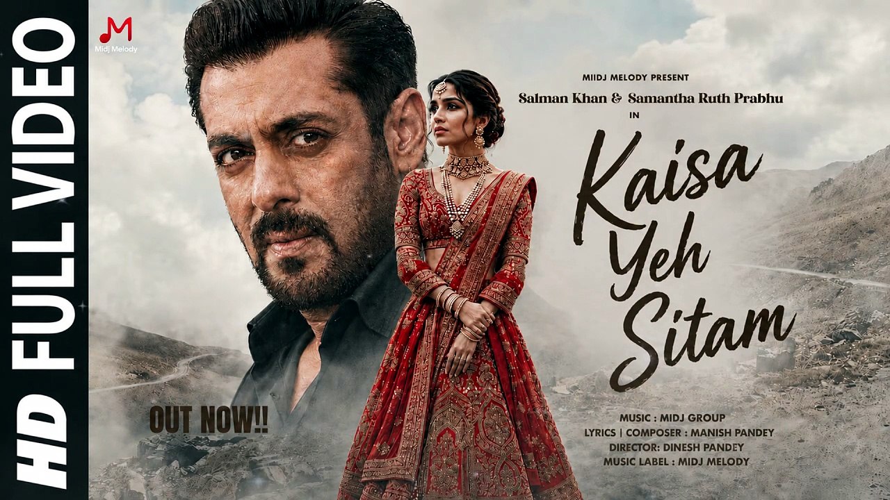 Kaisa Yeh Sitam Out Now | Salman Khan | Samantha | New Hind Song 2026 | Sad Songs Hindi | Sad Song