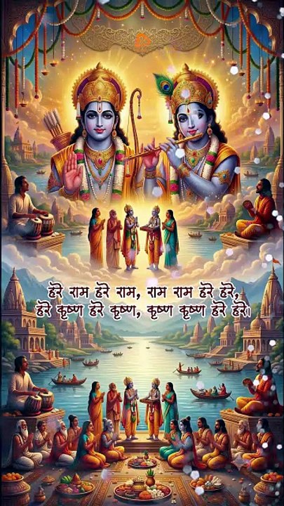 हरे राम हरे कृष्ण महामंत्र | Hare Rama Hare Krishna Mahamantra Chanting