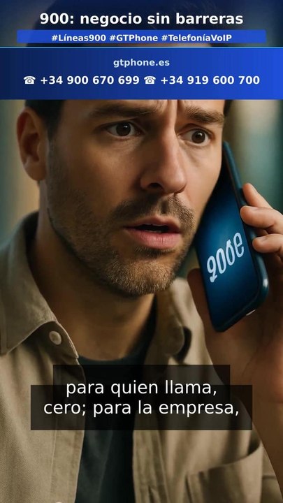 Coste de un número 900 para empresas en España (en 1 minuto)