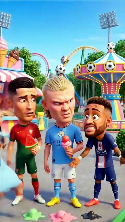 Who Stole the World Cup? 😱 Ronaldo, Neymar & Haaland Funny Mystery! | AI Football Animation