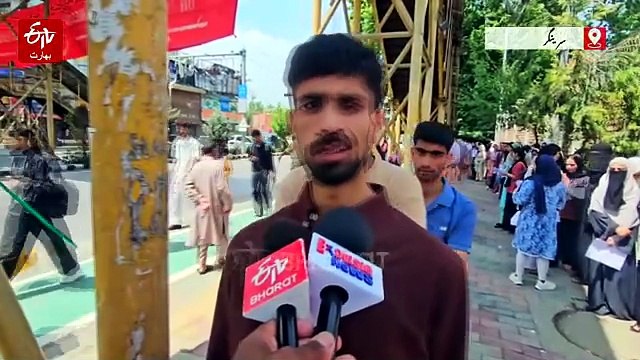کشمیر میں سخت سکیورٹی انتظامات کے درمیان نیٹ کا دوبارہ امتحان شروع
