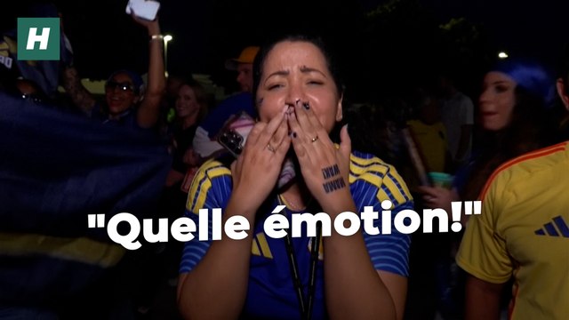 Après leur match nul face à l'Équateur, la joie communicative des supporters du Curaçao