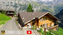 Gimmelwald Switzerland 🇨🇭 | A True Hidden gem in Switzerland 4K 60PFS