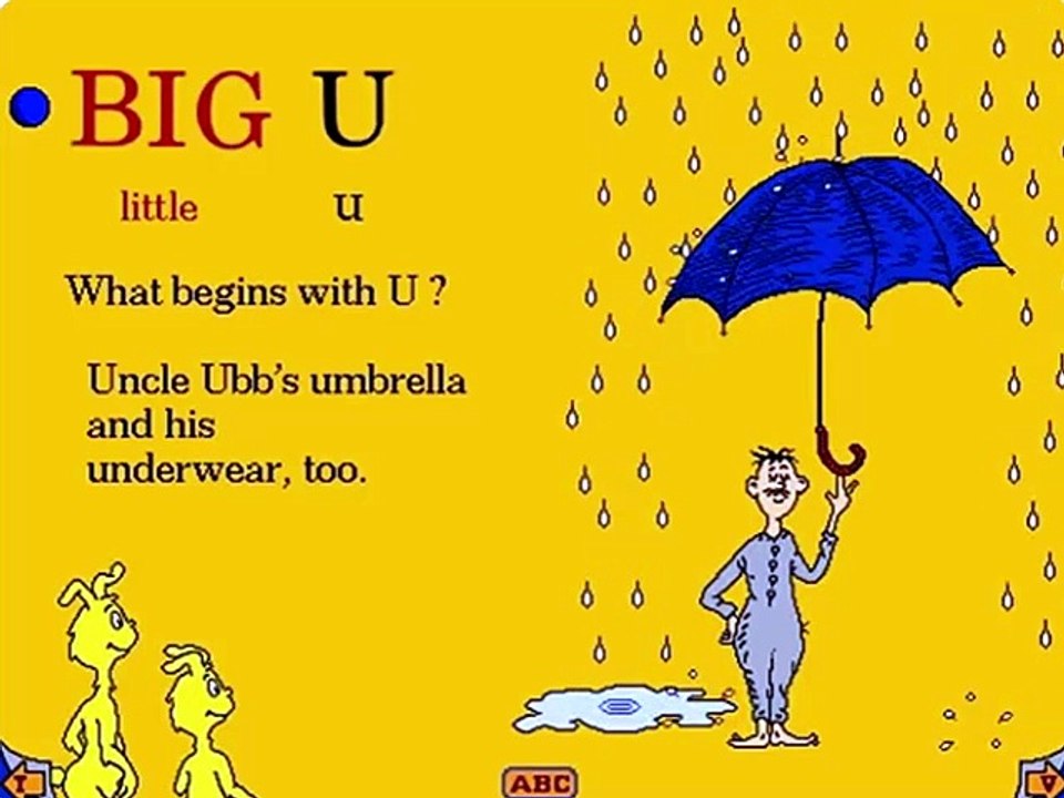 Dr. Seuss's ABC Living Books - Letter U