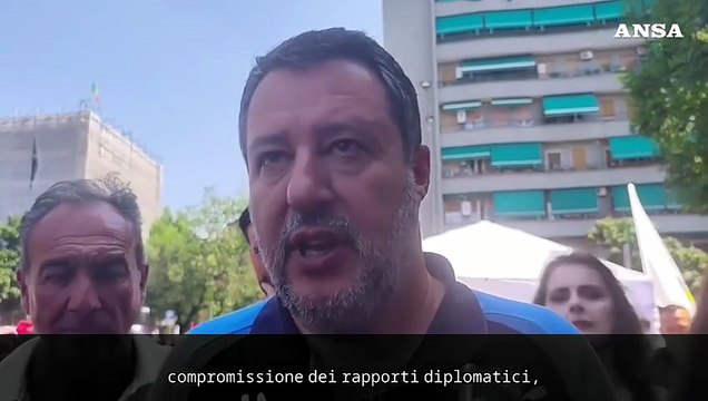 Salvini: Attacchi personali non devono sfociare nella compromissione dei rapporti diplomatici