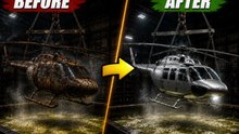😲 This Rusty Helicopter Disappeared Under Acid… Look What Came Out! 🚁