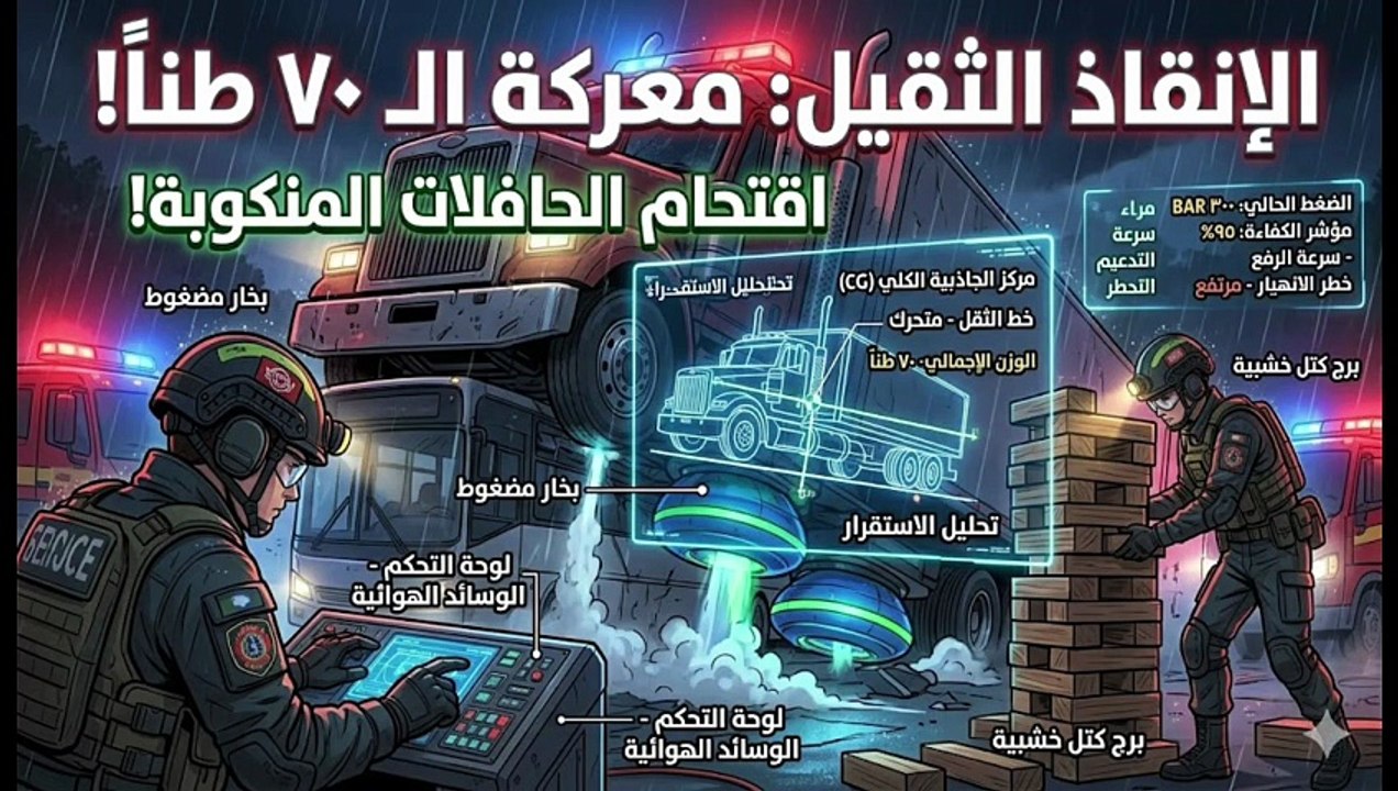 حوادث المركبات الثقيلة