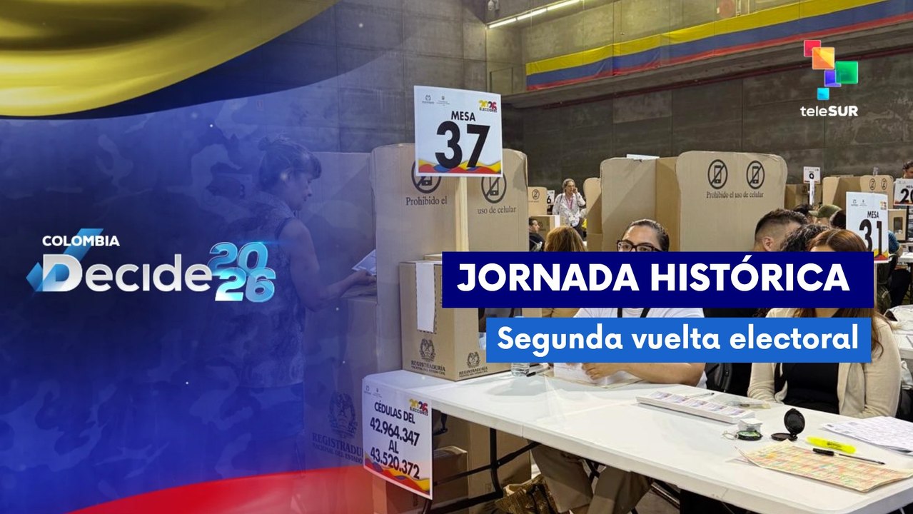 Colombianos en Madrid votan masivamente en la segunda vuelta