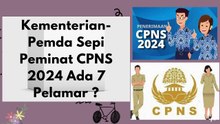 Ini Kementerian-Pemda Sepi Peminat CPNS 2024 ada yang cuma 7 pelamar
