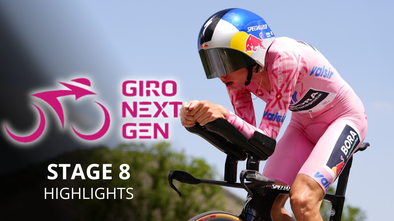 Giro Next Gen 2026 - Étape 8 Résumé - Lorenzo Finn remporte le contre-la-montre final et le général !