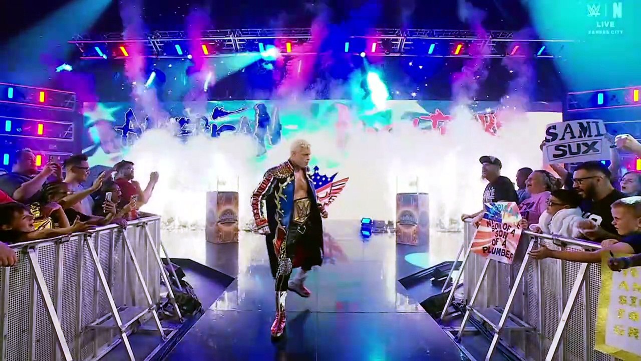 SmackDown 20/06/2026 - Cody Rhodes vs. Gunther (Ref Sami Zayn)