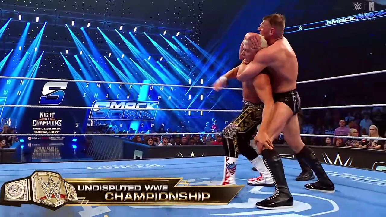 SmackDown 20/06/2026 - Cody Rhodes vs. Gunther (Rematch)