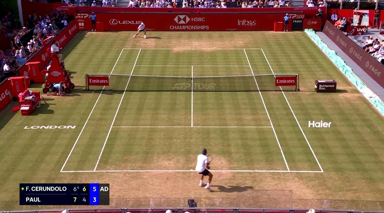 London ‘26 F: F.Cerundolo def Paul