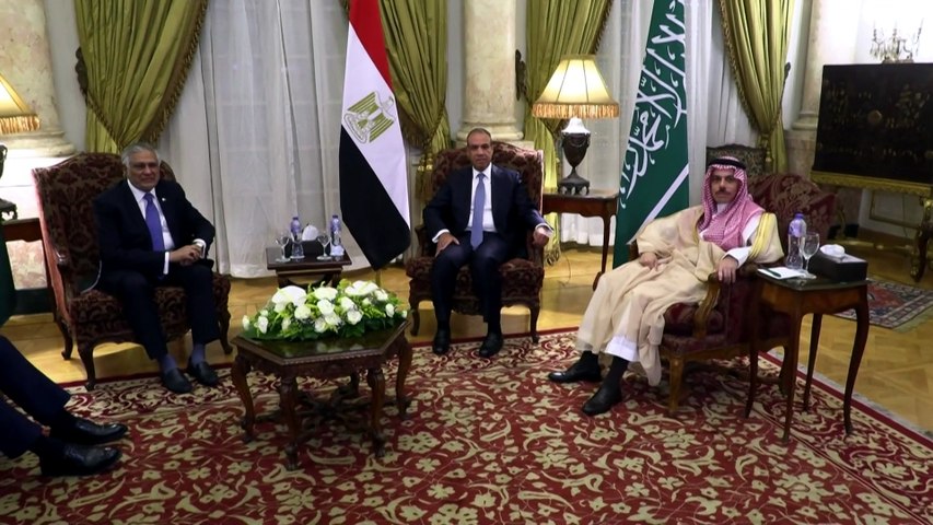 وزراء خارجية مصر والسعودية