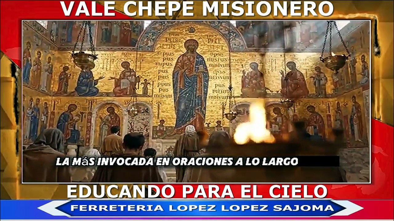 VALE CHEPE MISIONERO TEMA PORQUE DIOS ELIGIO A MARIA PARA TRAER ASU HIJO