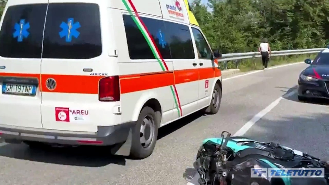 Video News - Schianto lungo le Coste di Sant'Eusebio, morto un motociclista