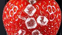 Strawberry Crushed by Hydraulic Press | Satisfying Slow Motion Crush