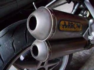 Arrow Dual Exhaust no DB Killer