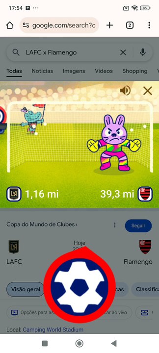 Los Angeles FC x Flamengo - Partida 7-9 - Mini Cup Google Copa do Mundo de Clubes