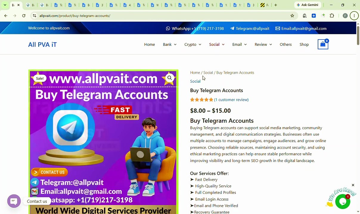 Top 17 Trusted Places to Buy Telegram Accounts