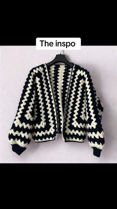 Crochet jacket