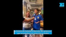 EL DIA EN DALLAS | La historia de Soledad y Marcelo, dos platenses que acompañan a la Selección