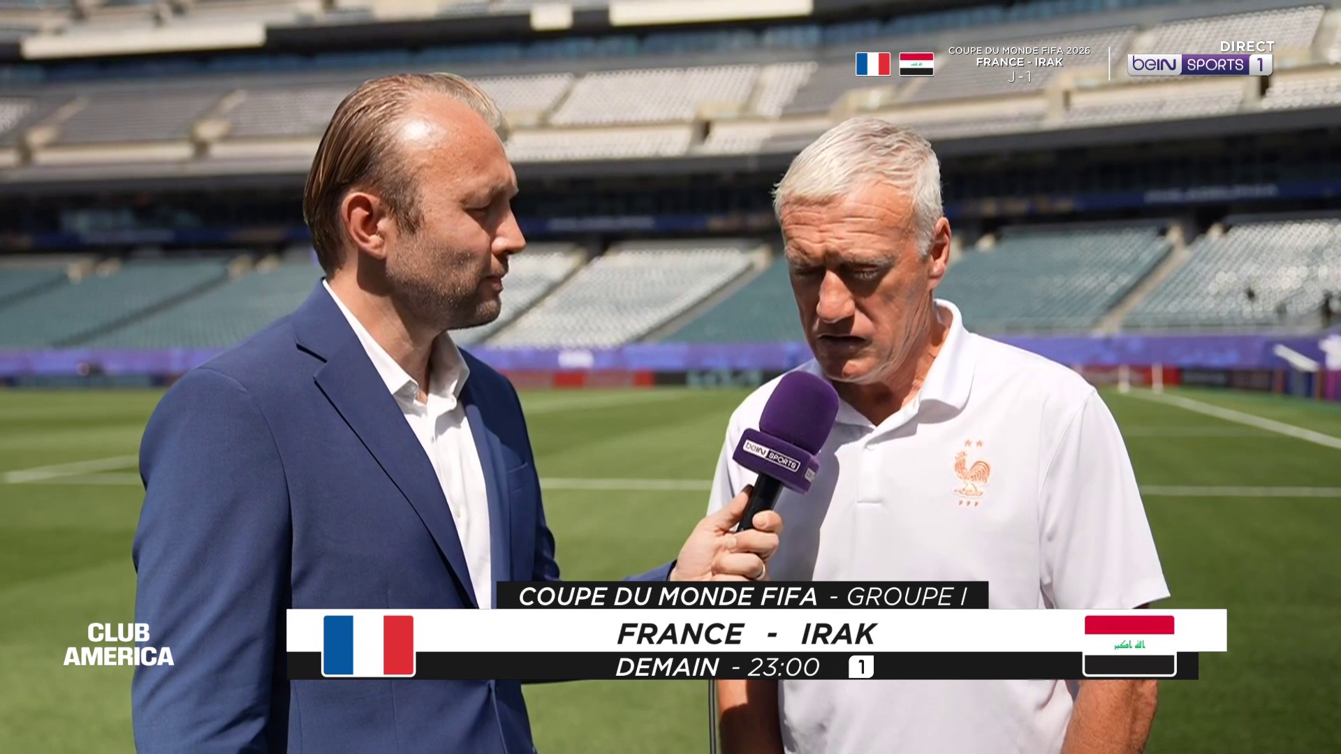 Coupe du Monde 2026 - Deschamps : "L'objectif contre l'Iran, c'est la qualification