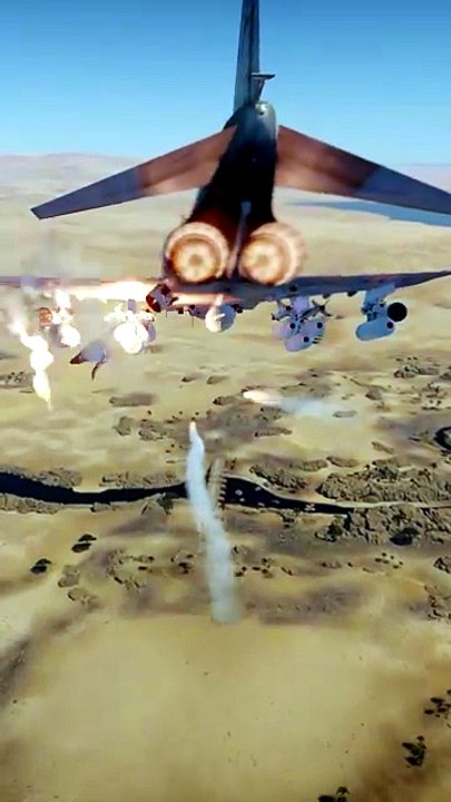 When the F-4 Phantom unloads everything!