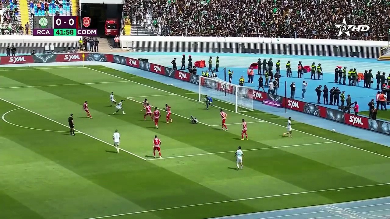 البطولة الوطنية الاحترافية _إنوي_ الدورة 26 ملخص مباراة الرجاء البيضاوي امام النادي المكناسي